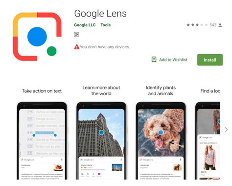 google lens online